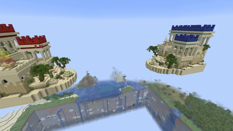 Craftavia Practice Bed Fight arenası