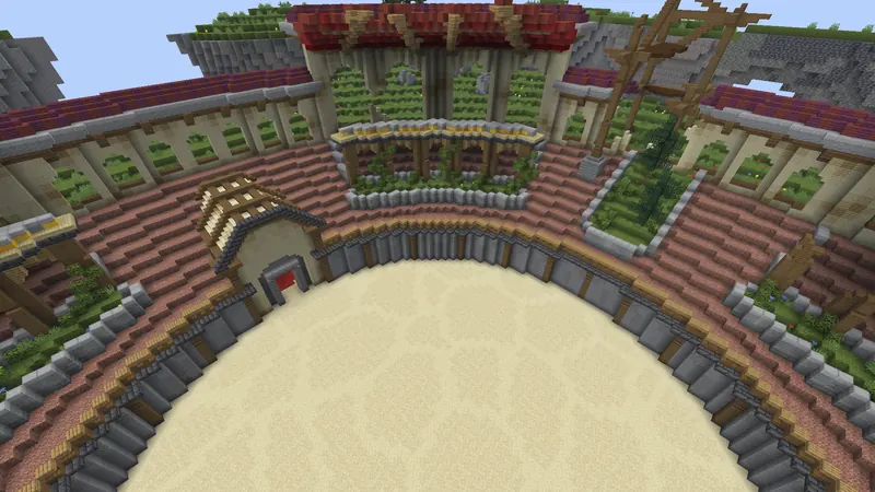 Craftavia Practice BuildUHC arenası